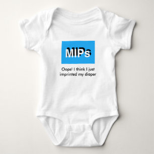I think I just imprinted my diaper Baby Bodysuit
