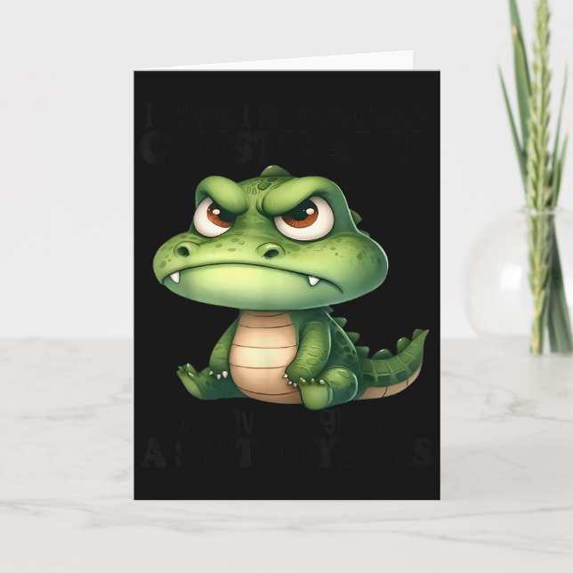 I Think I’m Emotionally Constipated I Haven't Give Card (Front)