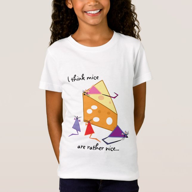 I think mice are rather nice T-Shirt (Front)