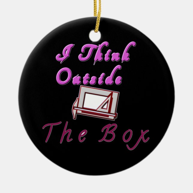 I think outside ZA box. Ceramic Tree Decoration (Front)