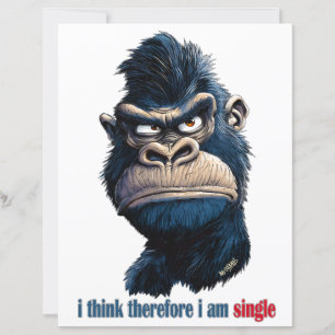 i think therefore i am single