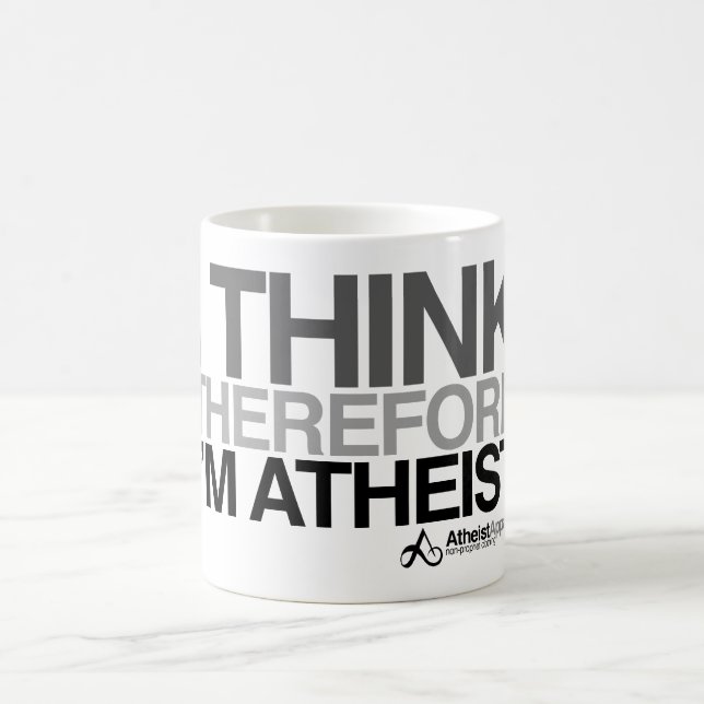 I think therefore mug (Center)