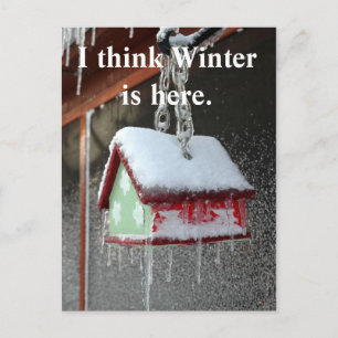 I think Winter is here. Postcard