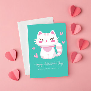 I think you are Purrfect Kids Valentine's  Card