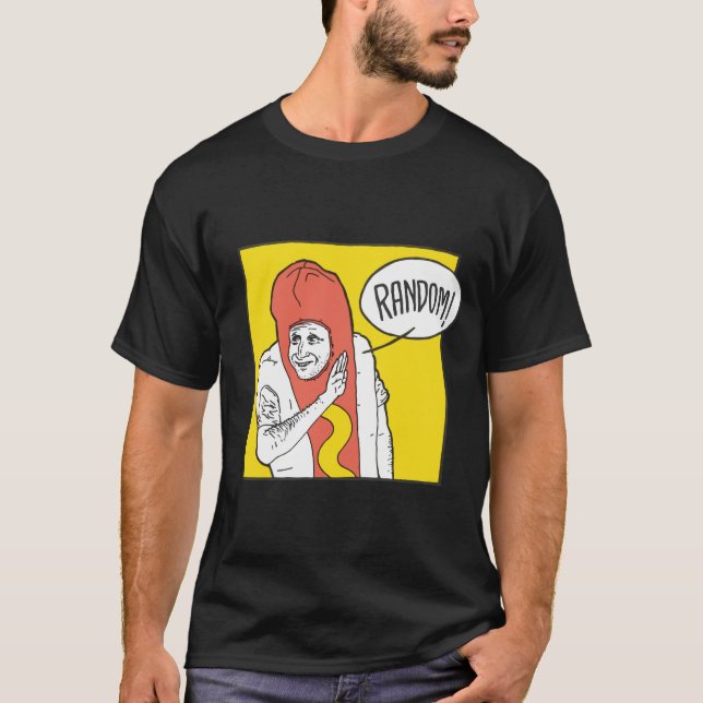 i think you should leave Hot Dog Car T-Shirt (Front)
