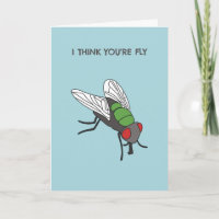 I Think You're Fly Funny Insect