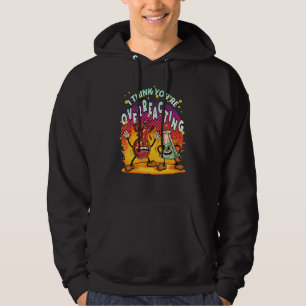 I Think You're Overreacting Science Biology Chemis Hoodie