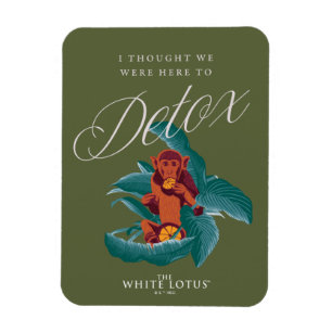I Thought We Were Here to Detox - The White Lotus Magnet