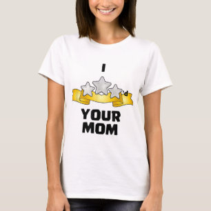 I Three Starred Your Mum - Silver T-Shirt