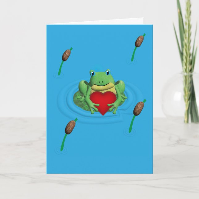 I Toad-Ally Adore You Valentine’s Day Card (Front)