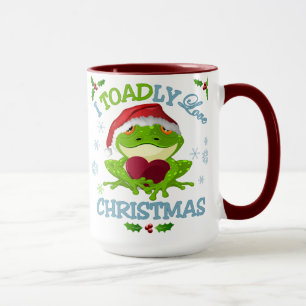 I Toadly Love Christmas Mug