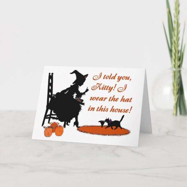 I told you Kitty! Card (Front)