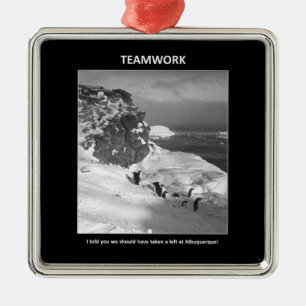 i-told-you-we-should-have-taken-a-left metal tree decoration