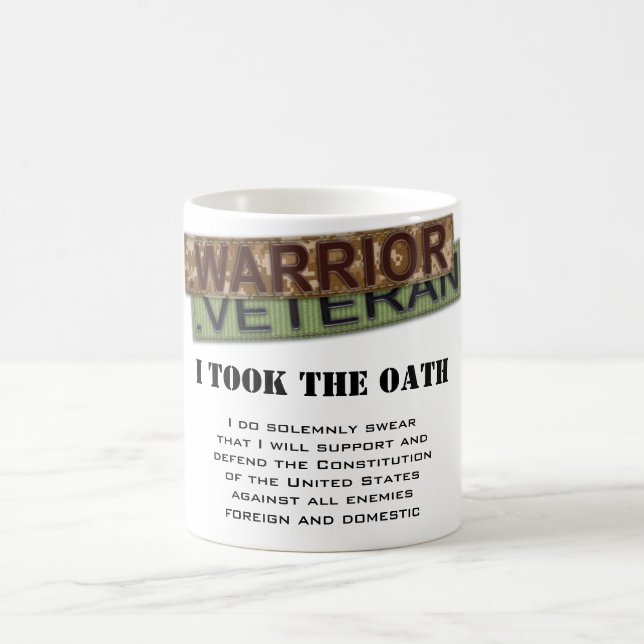 I TOOK THE OATH Coffee Mug (Center)