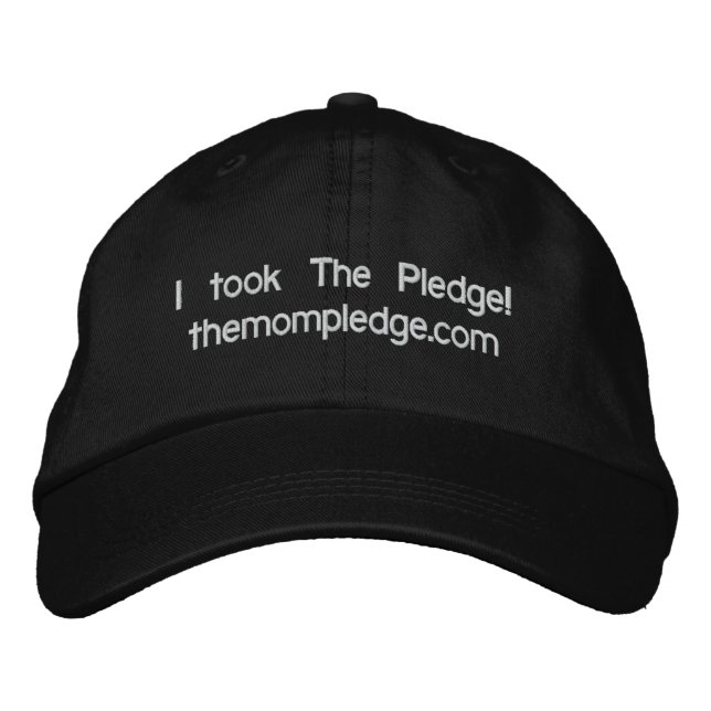I Took the Pledge! Cap (Front)