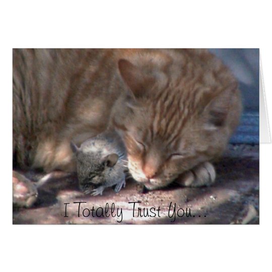 I Totally Trust You... Card