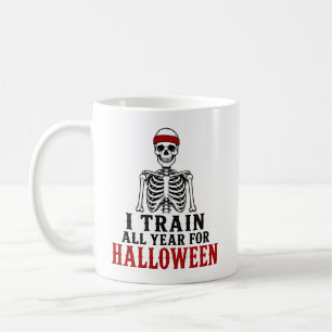 I Train All Year Funny Halloween Gift Coffee Mug