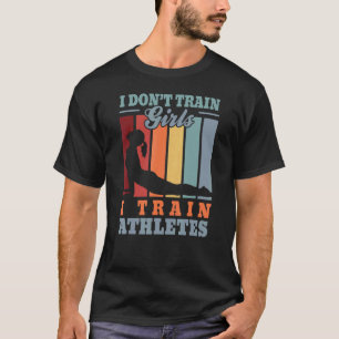 I train athletes u2013 Fitness trainer coach yoga T-Shirt