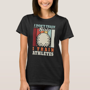 I train athletes u2013  golf trainer golfer golf c T-Shirt