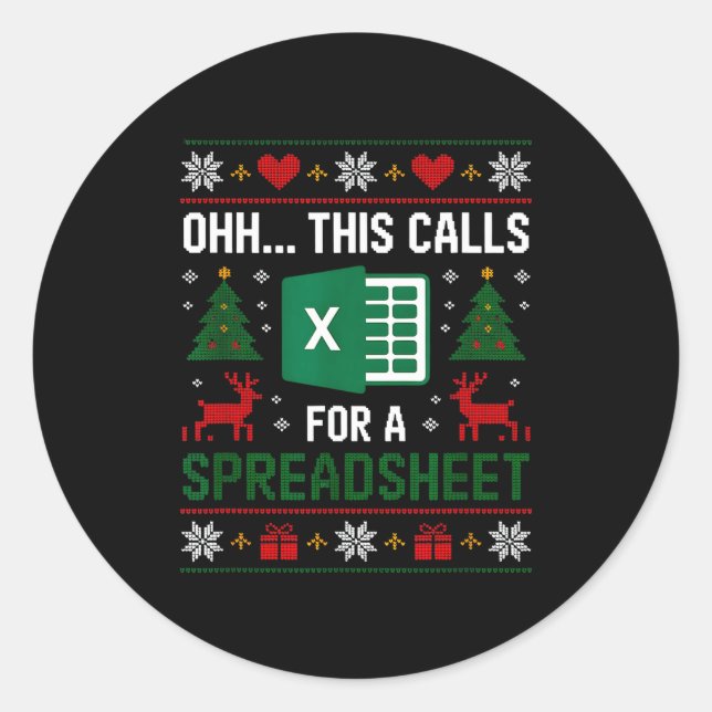 I Trained Zero Days For This Is A Funny Thanksgivi Classic Round Sticker (Front)