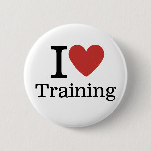 I ❤️ Training for employees CUSTOM Pins