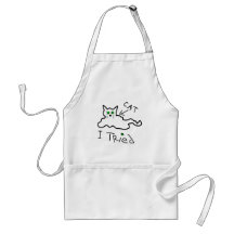 I Tried Cat Apron