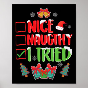 I Tried Nice Or Naughty 1  Poster