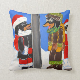 "I TRIPLE DOXIE DARE YOU" CUSHION