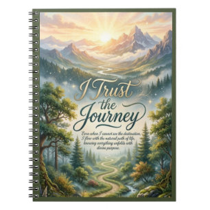 I Trust the Journey Notebook