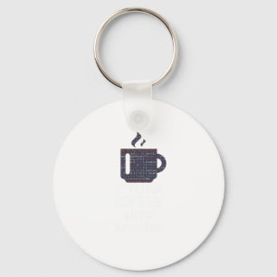 I Turn Coffee Into Code Programmer Coding Key Ring