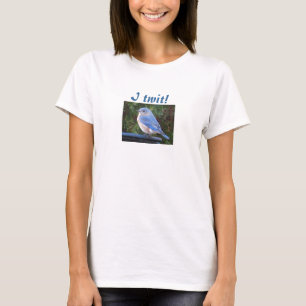 I twit! bluebird shirt