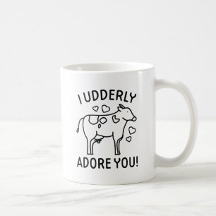 I Udderly Adore You Coffee Mug