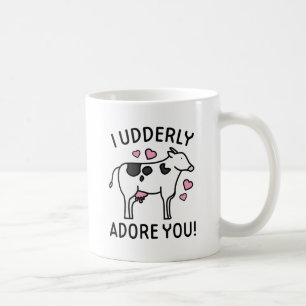 I Udderly Adore You Coffee Mug