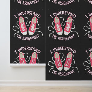 I Understand the Assignment Chucks and Pearls  Wallpaper