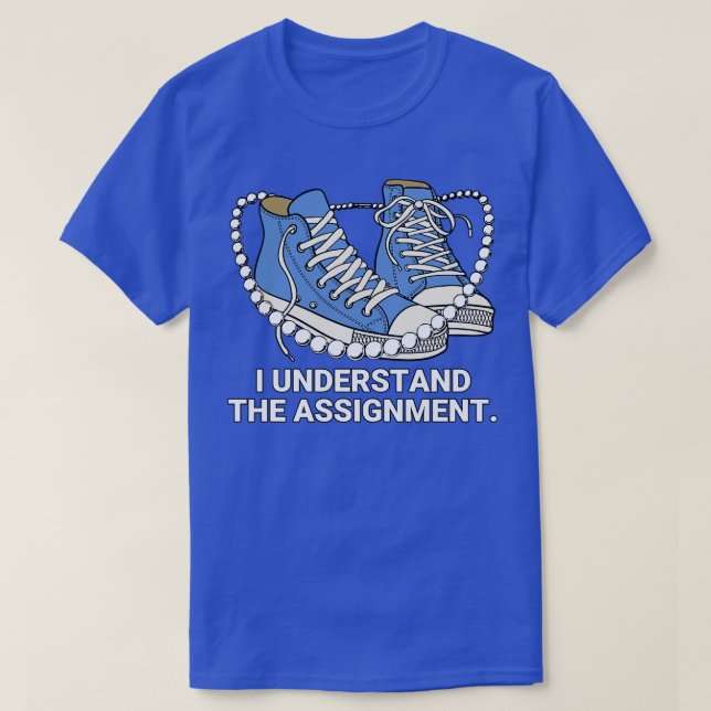 I Understand the Assignment Kids TShirt (Design Front)