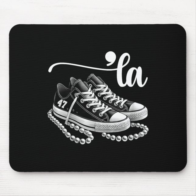 I Understand The Ignment Cute Shoes Election 2024  Mouse Mat (Front)