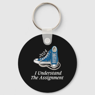 I Understand The Ignment Sneakers And Pearls Kamal Key Ring