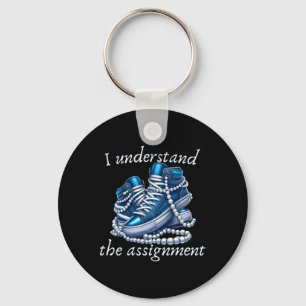 I Understand The Ignment Vote Blue Rally Kamala 20 Key Ring