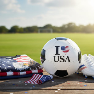 "I ❤️ USA" FOOTBALL