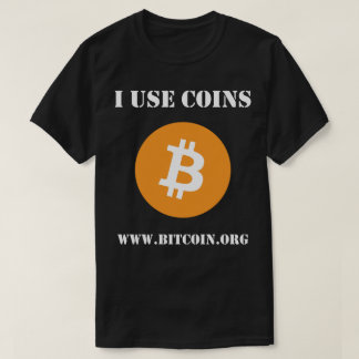 I Use Coins Retro Gamer Arcade Style T-Shirt
