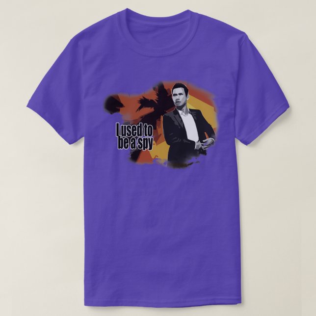 I Used To Be A Spy T-Shirt (Design Front)