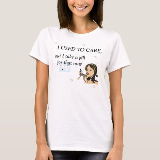 I Used to Care Retro T-Shirt