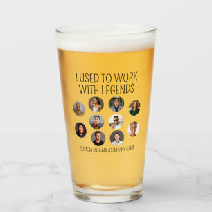 I Used To Work With Legends 10 Coworker Photo Glass