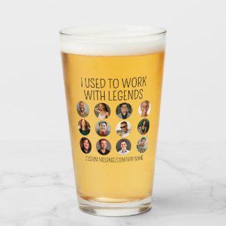 I Used To Work With Legends 12 Coworker Photo Glass