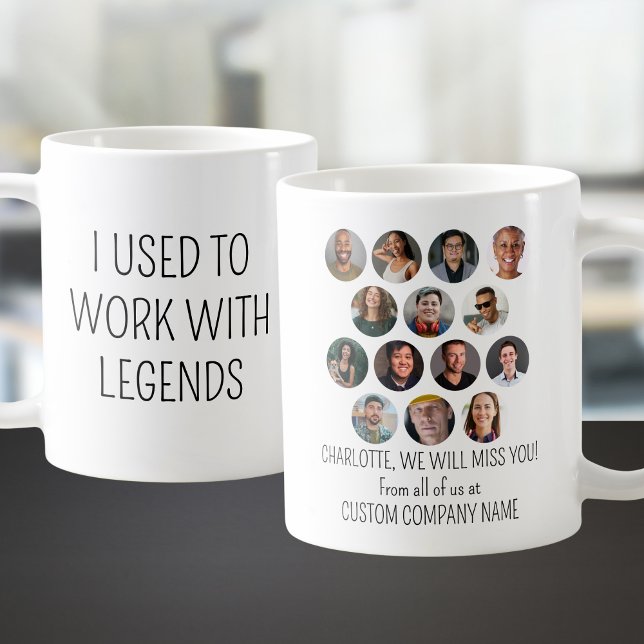 I Used To Work With Legends 14 Coworker Photo Coffee Mug (I Used To Work With Legends 14 Coworker Photo Coffee Mug
)