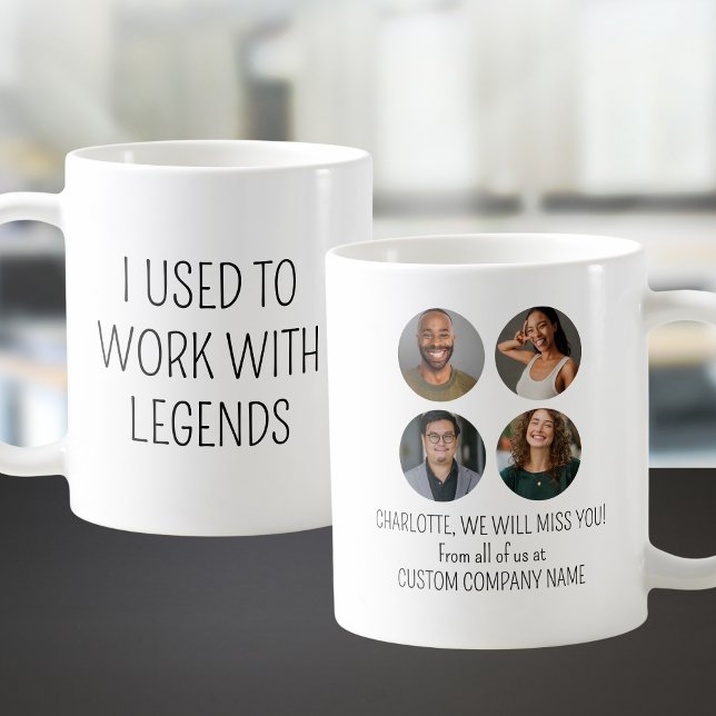 I Used To Work With Legends 4 Coworker Photo Coffee Mug (I Used To Work With Legends 4 Coworker Photo Coffee Mug
)