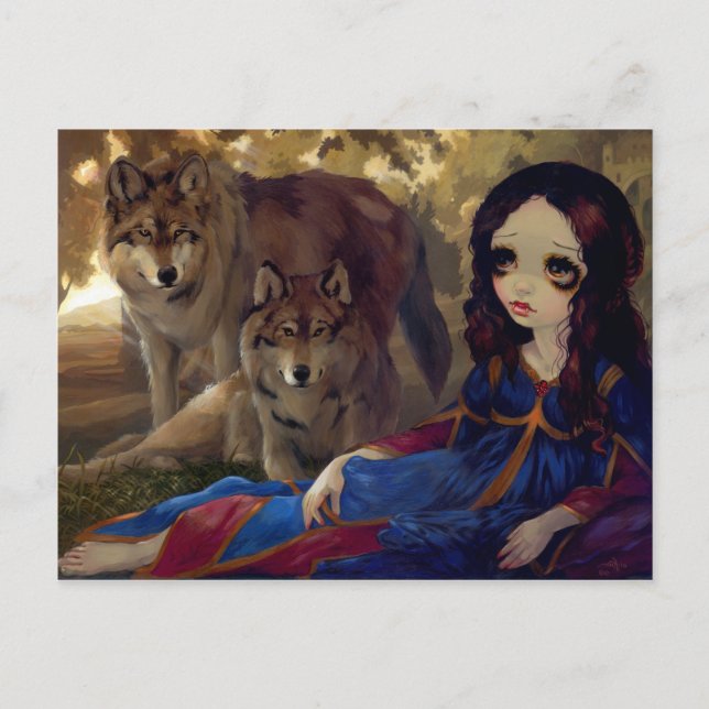 "I Vampiri:  I Lupi" Postcard (Front)