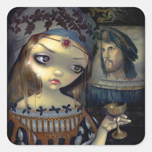 "I Vampiri: Lucrezia Borgia" Sticker (Front)