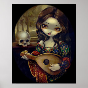 I Vampirie: Il Liuto ART PRINT Vampire w/ Lute
