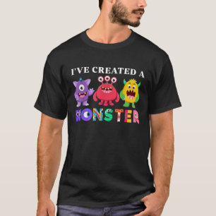 I ve created a Little Monster Kids Birthday Party  T-Shirt